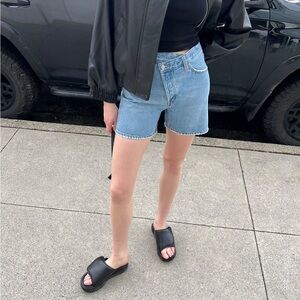 CROSSFRONT JEAN SHORT